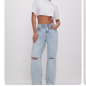 NWT Good American Good 90’s Jeans